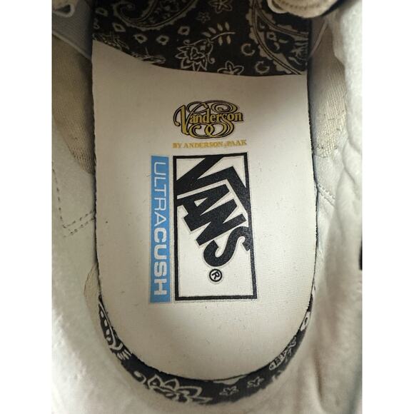 RARE Vans Anderson Paak Epaak Sport Dx Black Paisley Graphic Apeshit SZ 5.5M/ 7W main image 8